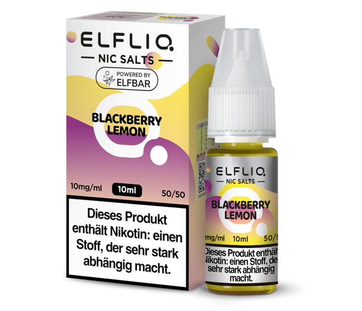 ELFLIQ - Blackberry Lemon - Nikotinsalz Liquid 10 mg/ml