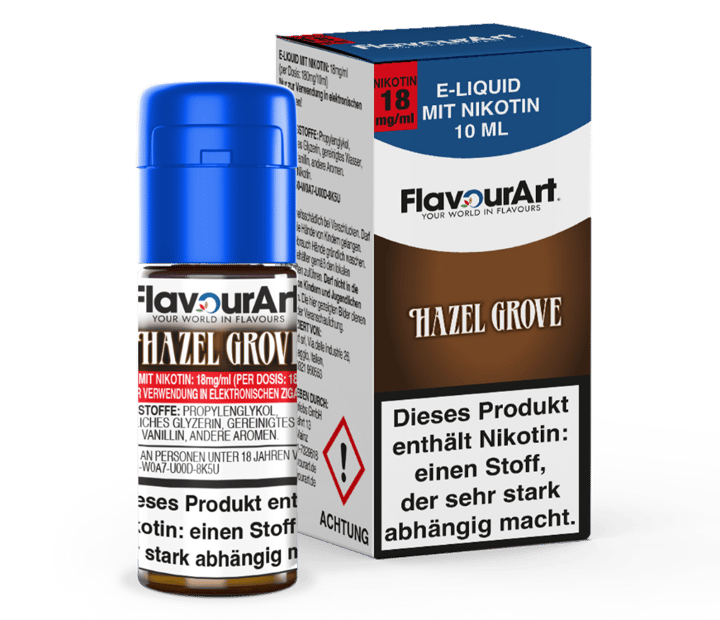 FlavourArt - Hazel Grove E-Zigaretten Liquid 18 mg/ml