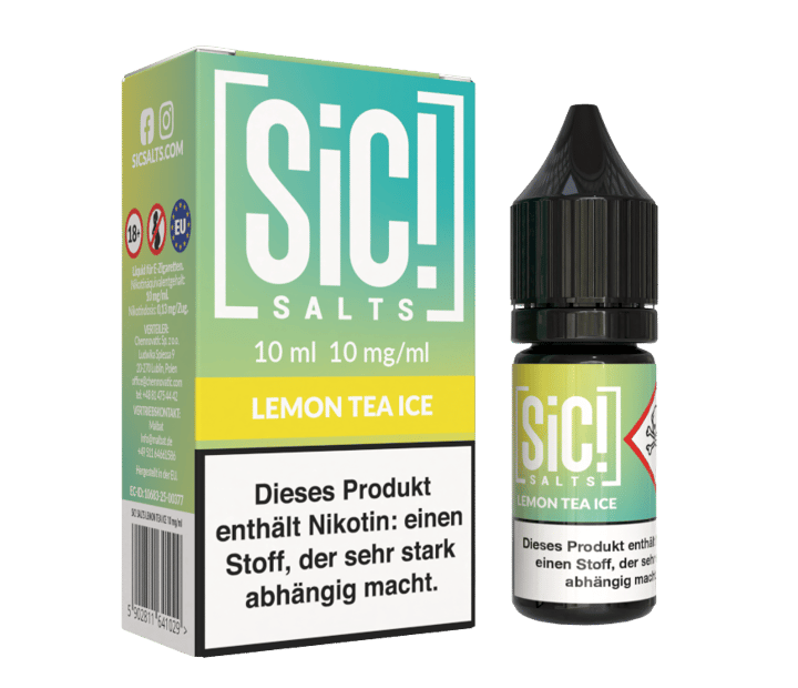SiC! Salts - Lemon Tea Ice - Nikotinsalz Liquid 10 mg/ml