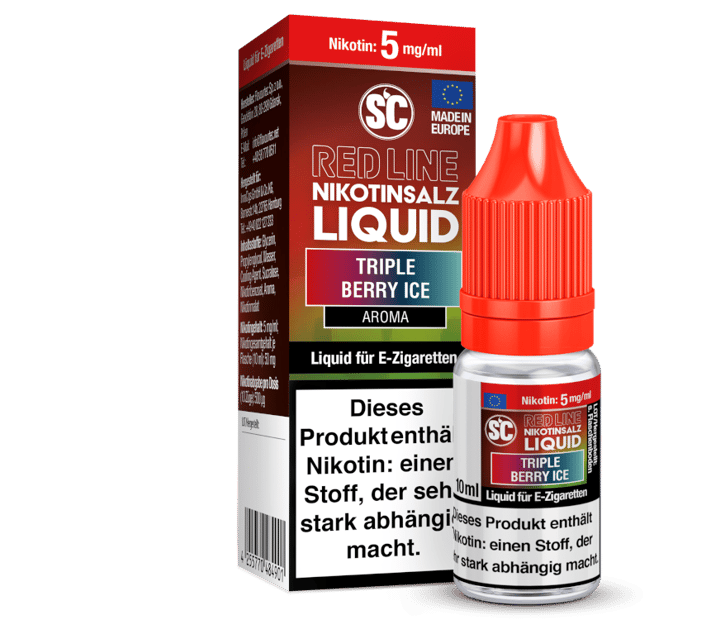 SC - Red Line - Triple Berry Ice - Nikotinsalz Liquid 5 mg/ml