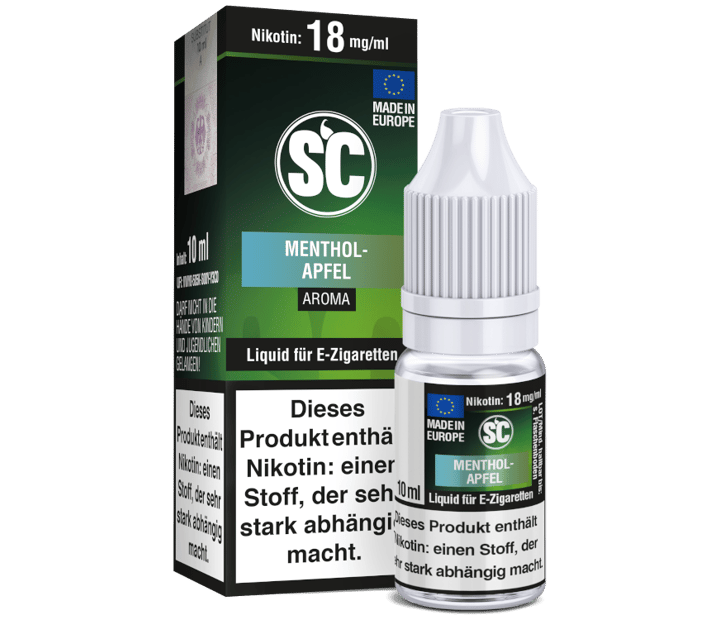SC Liquid - Menthol-Apfel 18 mg/ml