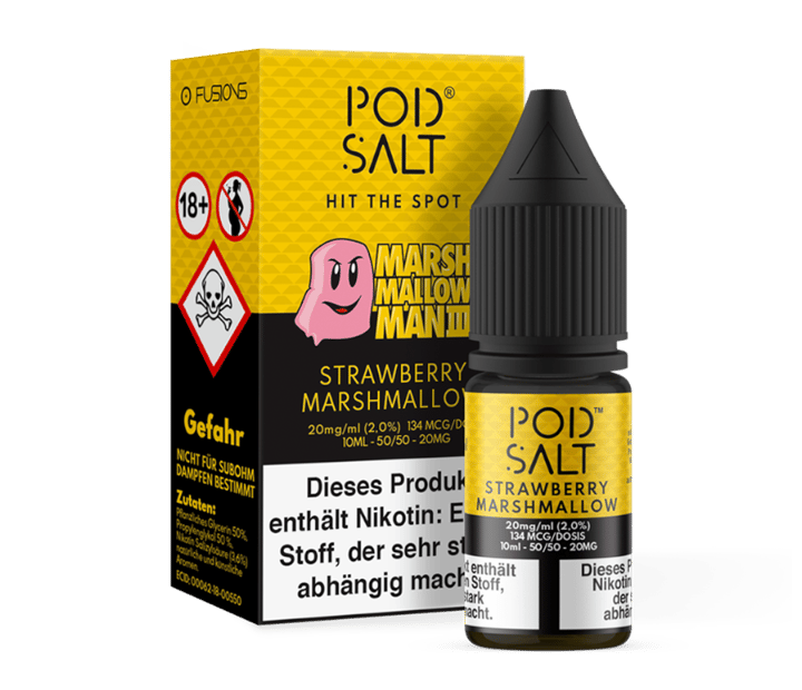 Pod Salt Fusion - Marshmallow Man 3 - Nikotinsalz Liquid 20 mg/ml