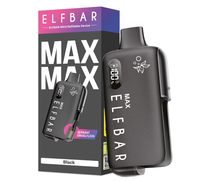 Elfbar - Max E-Zigaretten Set Black