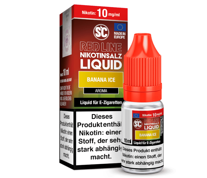 SC - Red Line - Banana Ice - Nikotinsalz Liquid 10 mg/ml