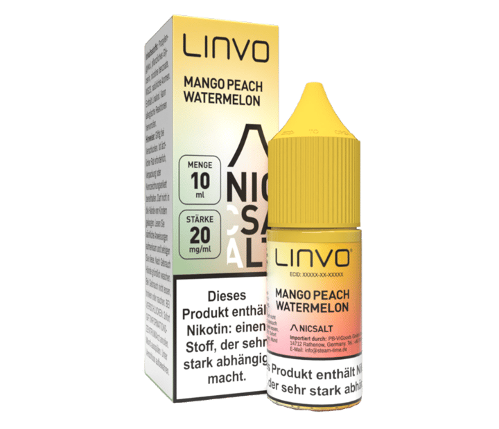 Linvo - Mango Peach Watermelon - Nikotinsalz Liquid 20 mg/ml