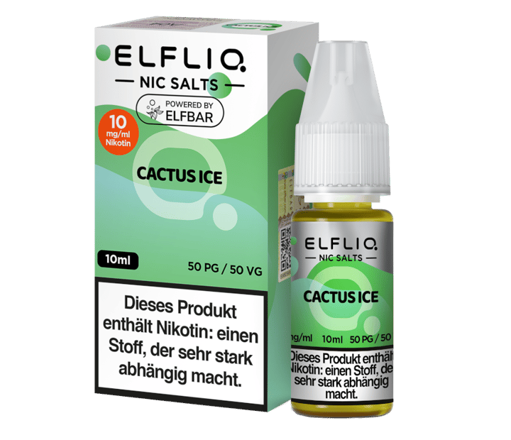 ELFLIQ - Cactus Ice - Nikotinsalz Liquid 10 mg/ml