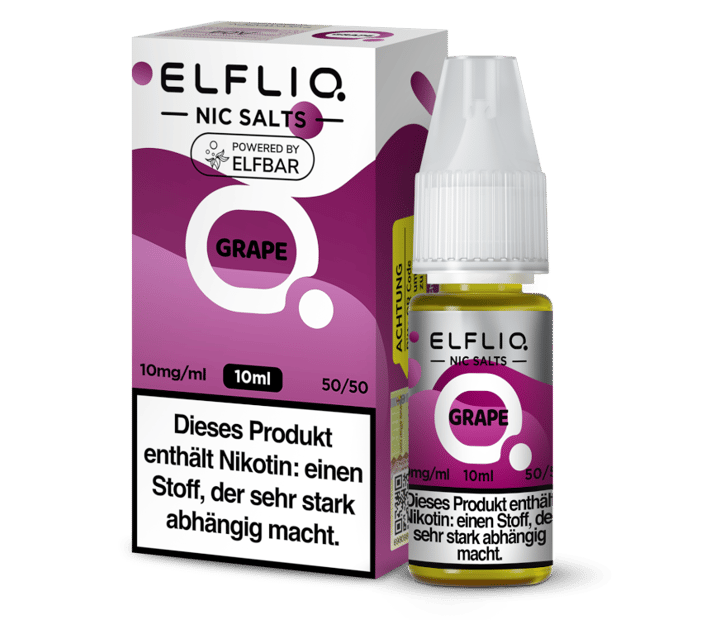 ELFLIQ - Grape - Nikotinsalz Liquid 10 mg/ml
