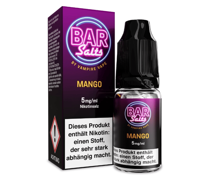 Vampire Vape - Bar Salts - Mango - Nikotinsalz Liquid 5 mg/ml