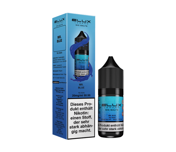 Elux - Mr. Blue - Nikotinsalz Liquid 20 mg/ml