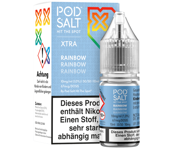 Pod Salt X - Rainbow - Nikotinsalz Liquid 10 mg/ml