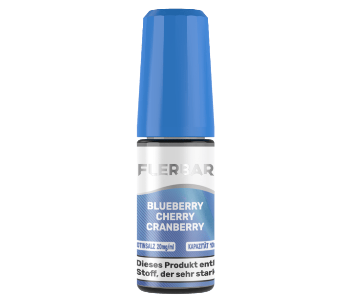 Flerbar Liquid - Blueberry Cherry Cranberry - Nikotinsalz Liquid 20 mg/ml