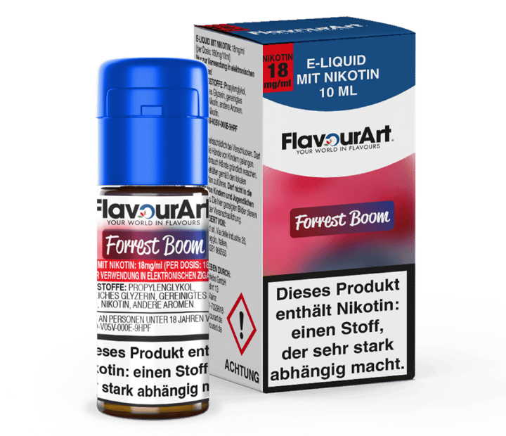 FlavourArt - Forrest Boom E-Zigaretten Liquid 18 mg/ml