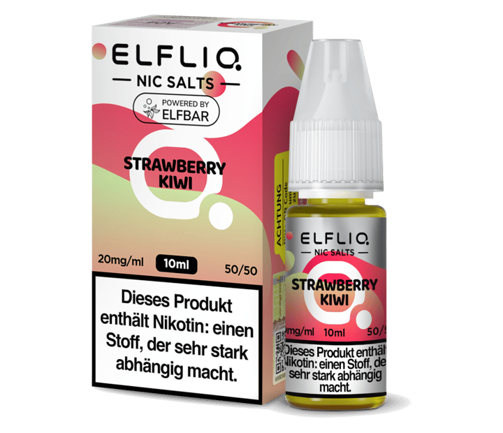 ELFLIQ - Strawberry Kiwi - Nikotinsalz Liquid 20 mg/ml