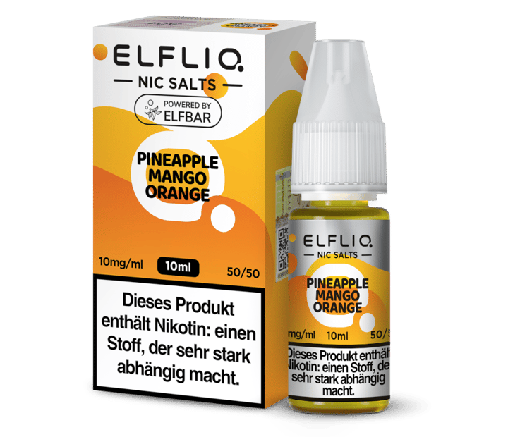 ELFLIQ - Pineapple Mango Orange - Nikotinsalz Liquid 10 mg/ml