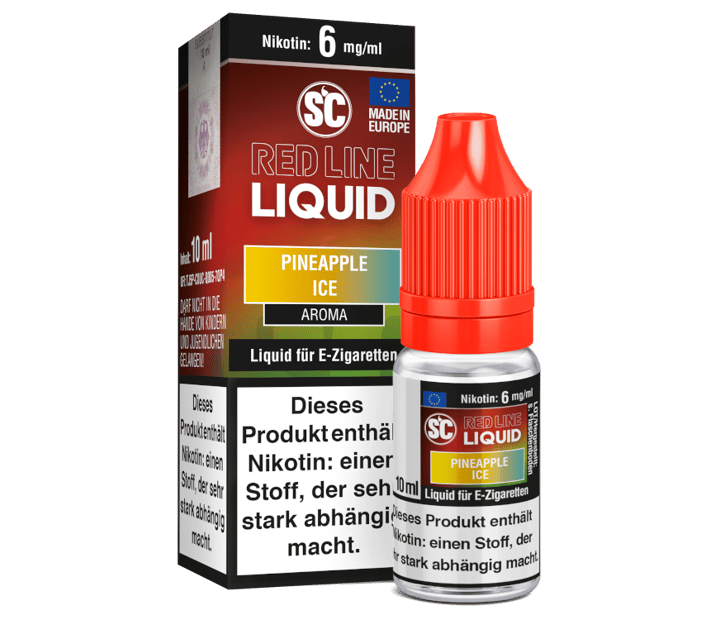 SC - Red Line Nikotin - Pineapple Ice 6 mg/ml