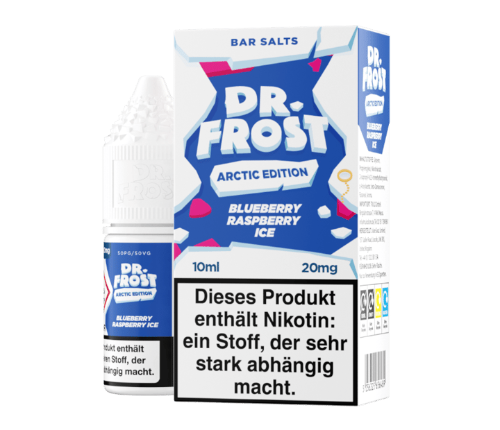 Dr. Frost - Arctic Edition - Blueberry Raspberry Ice - Nikotinsalz Liquid 20 mg/ml