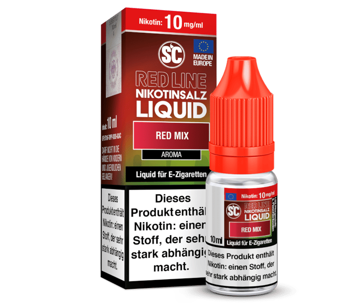 SC - Red Line - Red Mix - Nikotinsalz Liquid 10 mg/ml