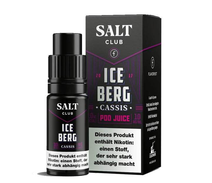 Salt Club - Flavorist Iceberg - Cassis - Nikotinsalz Liquid 10 mg/ml
