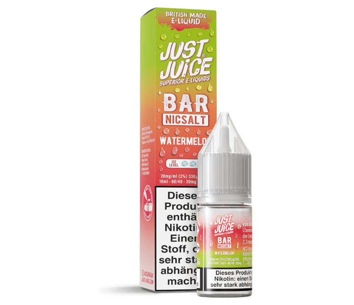 Just Juice - Bar - Watermelon - Nikotinsalz Liquid 20 mg/ml