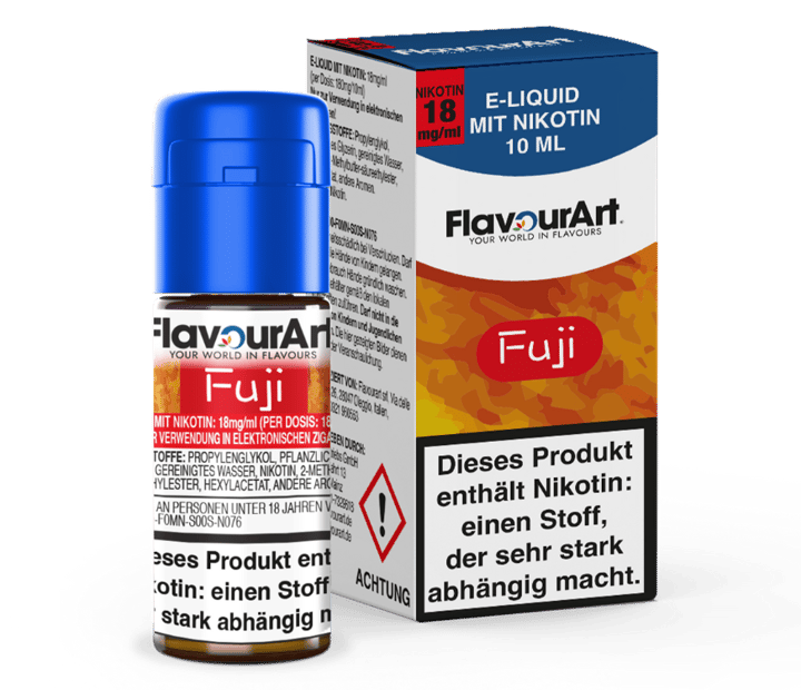 FlavourArt - Fuji E-Zigaretten Liquid 18 mg/ml