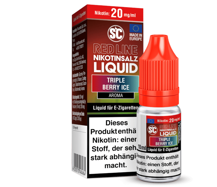 SC - Red Line - Triple Berry Ice - Nikotinsalz Liquid 20 mg/ml