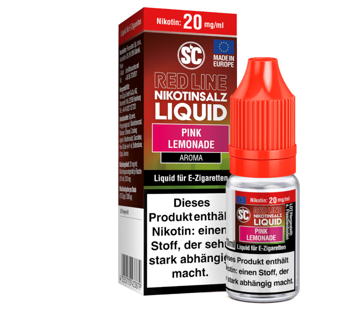 SC - Red Line - Pink Lemonade - Nikotinsalz Liquid 20 mg/ml