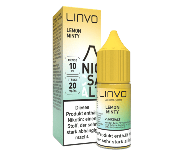 Linvo - Lemon Minty - Nikotinsalz Liquid 20 mg/ml