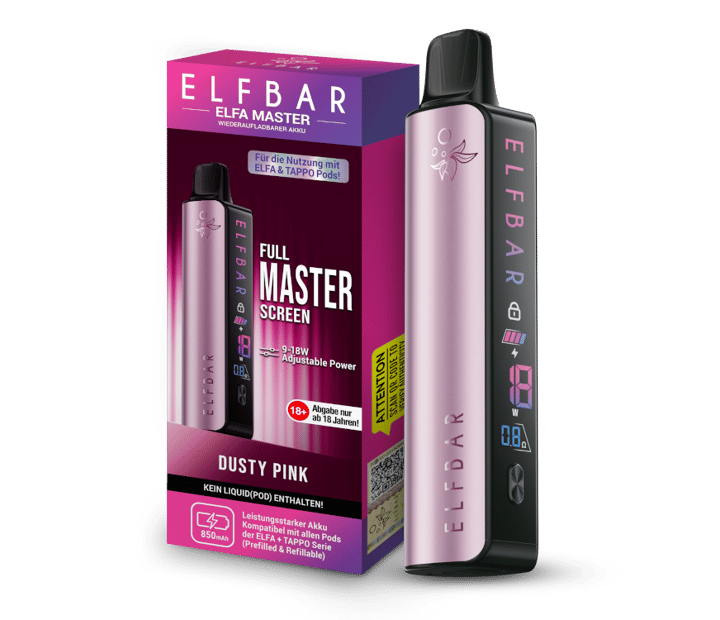 Elfbar - Elfa Master Akku 850 mAh Dusty Pink