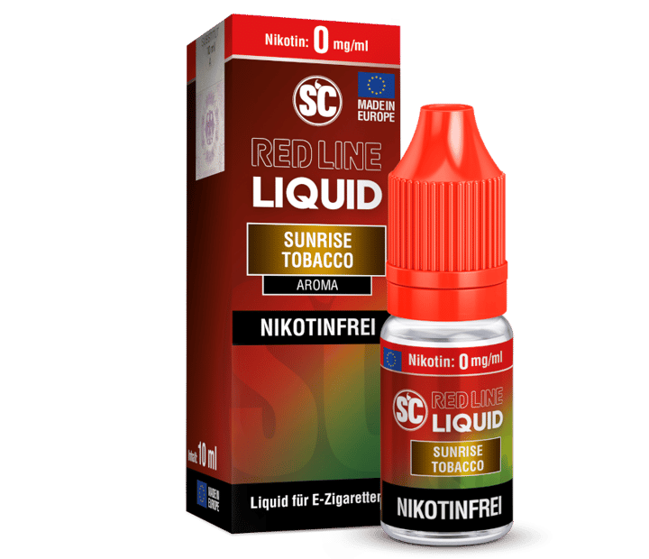 SC - Red Line - Sunrise Tobacco - Nikotinsalz Liquid 0 mg/ml