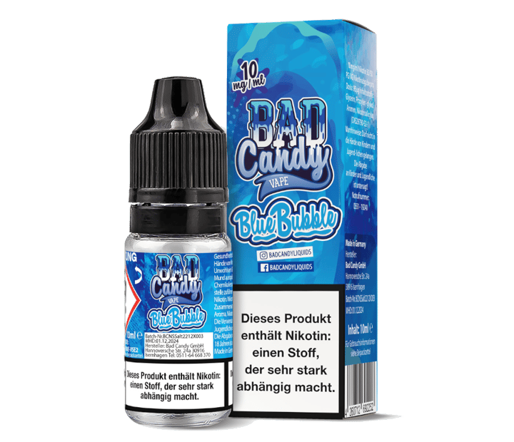 Bad Candy Liquids - Blue Bubble - Nikotinsalz Liquid 10 mg/ml