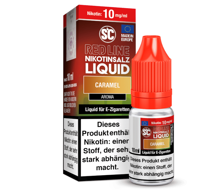 SC - Red Line - Caramel - Nikotinsalz Liquid 10 mg/ml