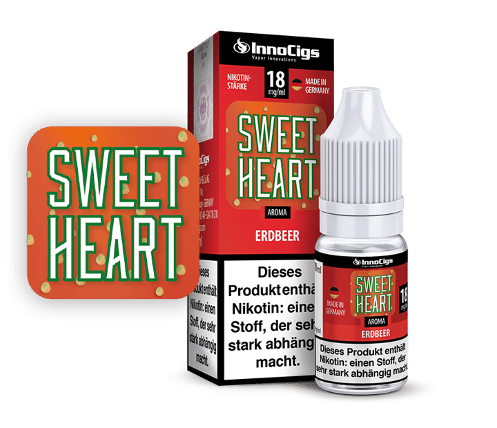 InnoCigs - Sweetheart Erdbeer Aroma 3 mg/ml