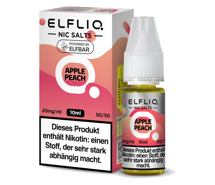 ELFLIQ - Apple Peach - Nikotinsalz Liquid 20 mg/ml