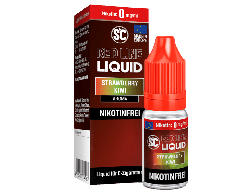 SC - Red Line - Strawberry Kiwi - Nikotinsalz Liquid 0 mg/ml