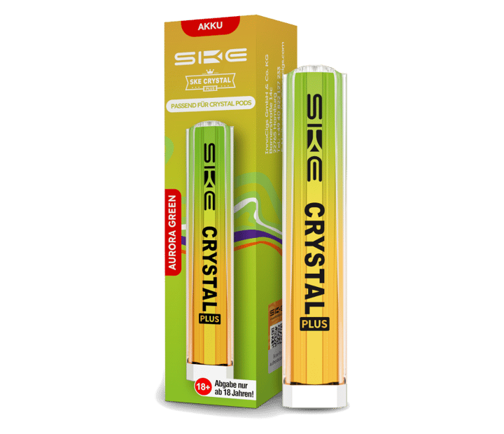 SKE - Crystal Plus Akku 400 mAh aurora-grün