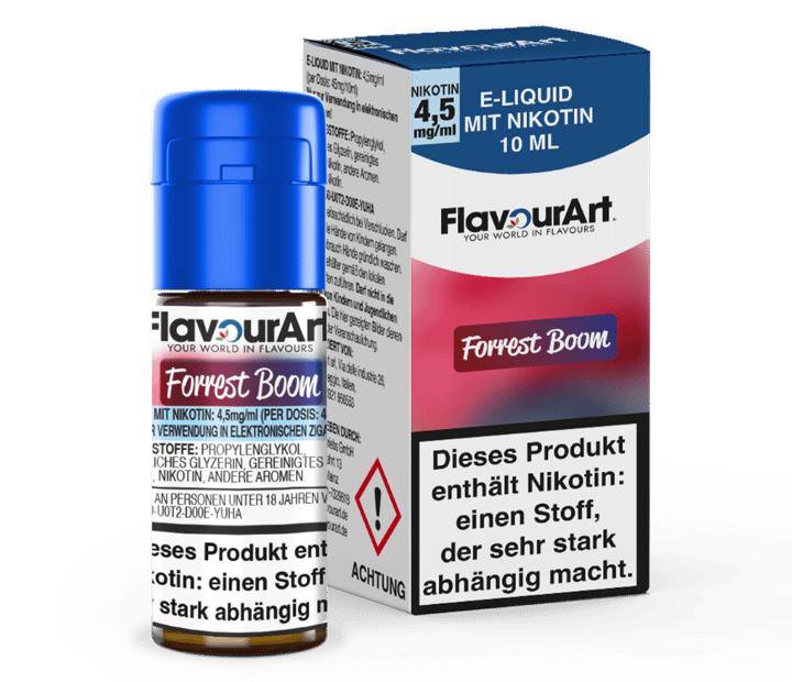 FlavourArt - Forrest Boom E-Zigaretten Liquid 4,5 mg/ml