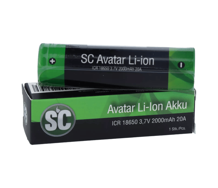 SC - 18650er Akku 2000 mAh - 3,7 V