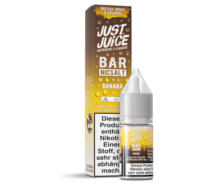 Just Juice - Bar - Banana - Nikotinsalz Liquid 20 mg/ml