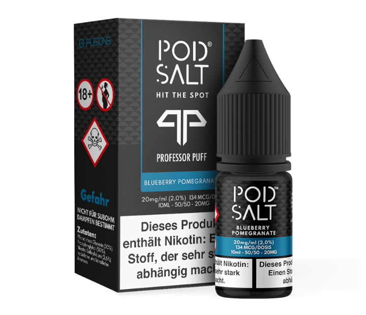 Pod Salt Fusion - Blueberry Pomegranate - Nikotinsalz Liquid 20 mg/ml
