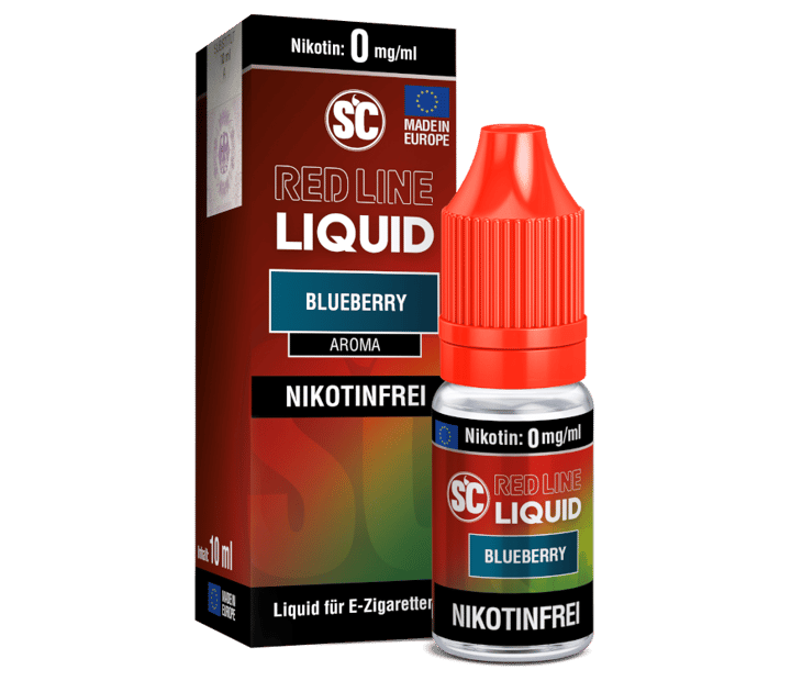 SC - Red Line Nikotin - Blueberry 0 mg/ml