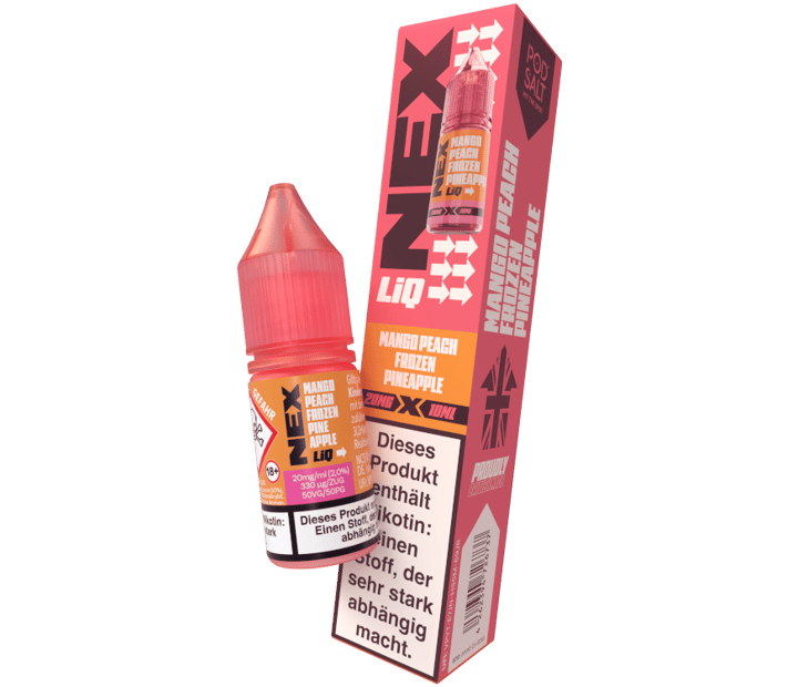 Pod Salt - NexLiq - Mango Peach Frozen Pineapple - Nikotinsalz Liquid 20 mg/ml