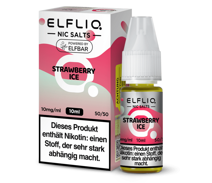 ELFLIQ - Strawberry Ice - Nikotinsalz Liquid 10 mg/ml