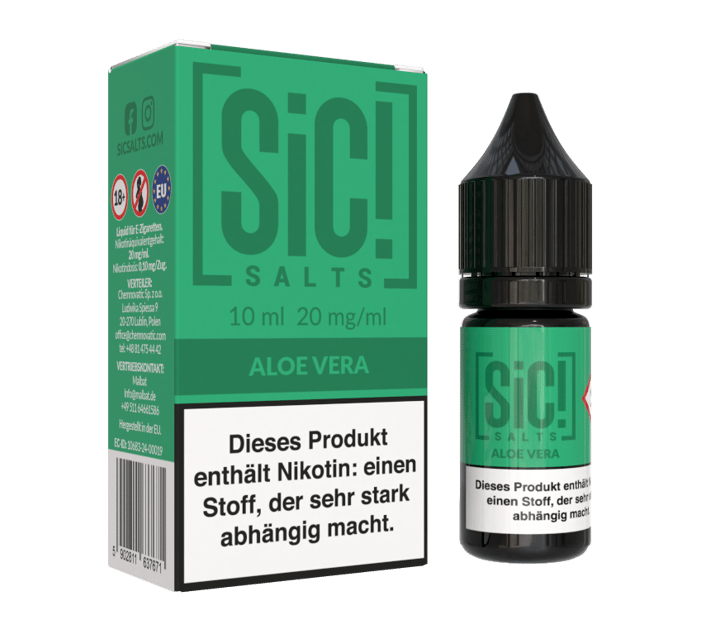 SiC! Salts - Aloe Vera - Nikotinsalz Liquid 20 mg/ml