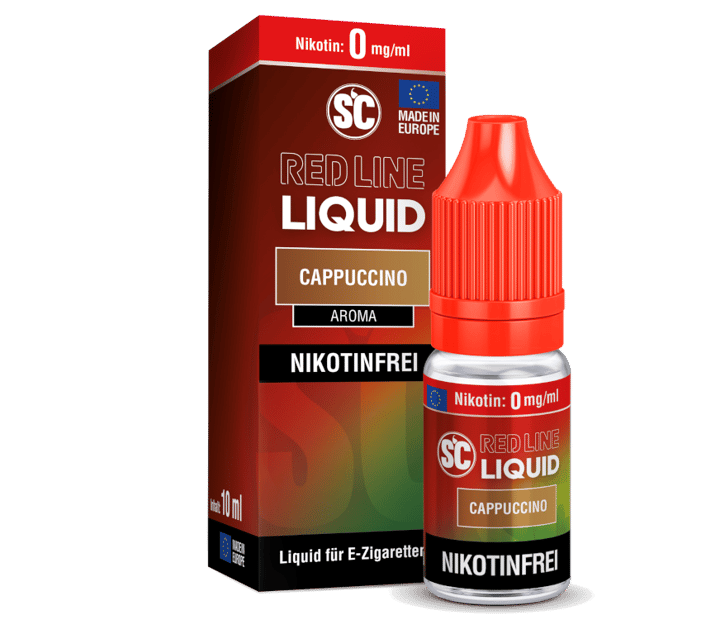 SC - Red Line - Cappuccino - Nikotinsalz Liquid 0 mg/ml