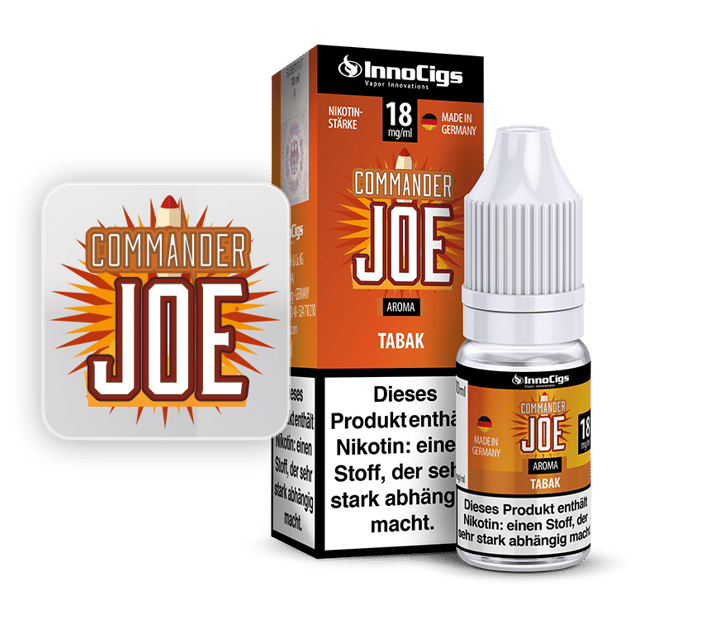 InnoCigs - Commander Joe Tabak Aroma 6 mg/ml