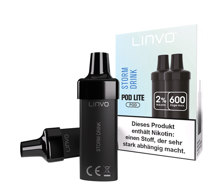 Linvo - Pod Lite Cartridge Storm Drink 20 mg/ml (2 Stück pro Packung)