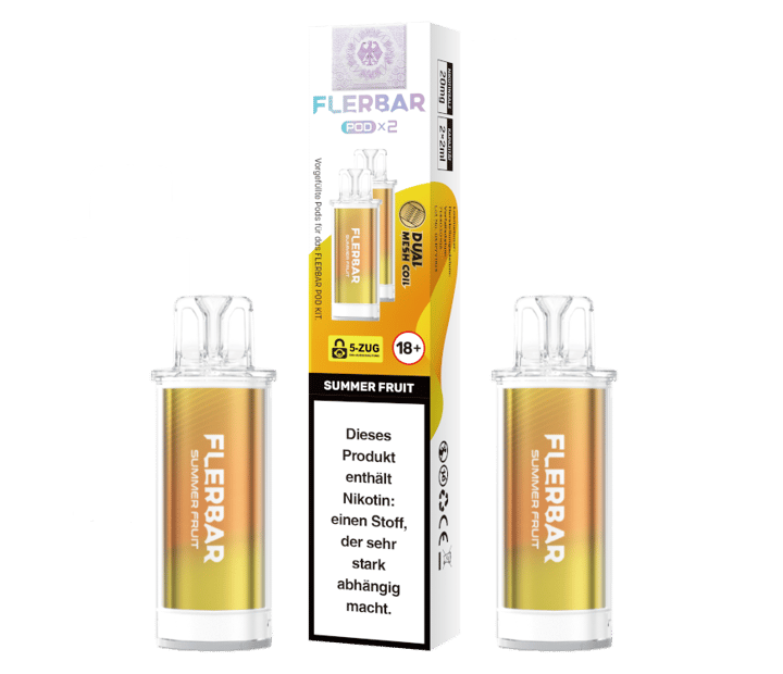 Flerbar - POD Summer Fruit 20 mg/ml (2 Stück pro Packung)