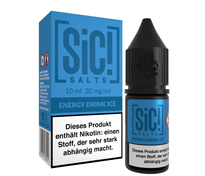 SiC! Salts - Energy Drink Ice - Nikotinsalz Liquid 20 mg/ml