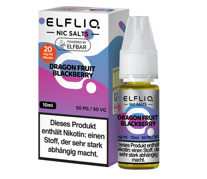 ELFLIQ - Dragon Fruit Blackberry - Nikotinsalz Liquid 20 mg/ml