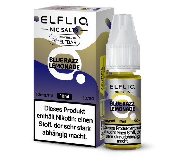 ELFLIQ - Blue Razz Lemonade - Nikotinsalz Liquid 10 mg/ml